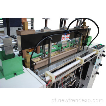 Máquina de fabricação automática de camisetas de camiseta de linhas únicas de alta velocidade
